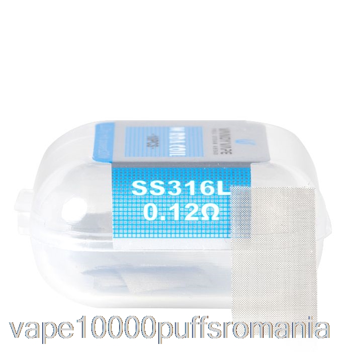 Vape Romania Vandy Vape M Bobine Mesh Sheet (10 Coli) M V2 Rda Bobine - 0.12ohm Ss316l (10buc)